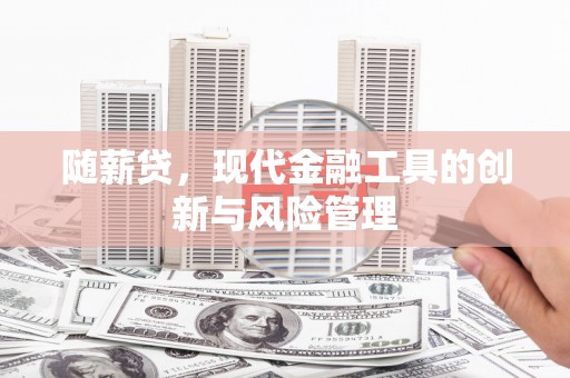 华蓥随薪贷，现代金融工具的创新与风险管理